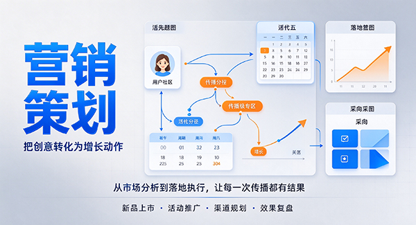 子长市营销策划